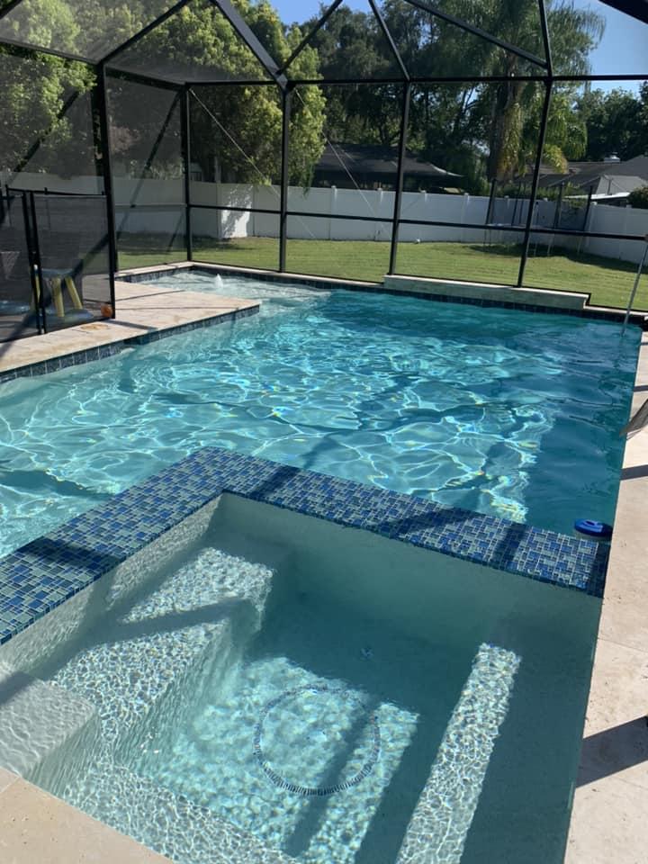 Pool and spa we maintain